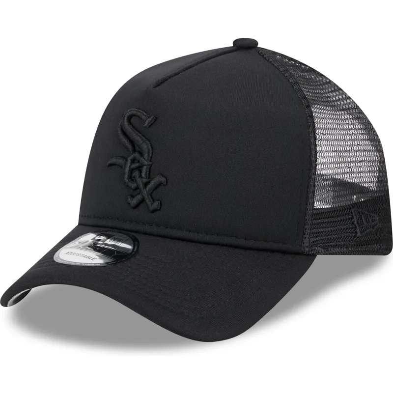 lippikset-kaareva-rekka-musta-snapback-9forty-a-frame-all-day-chicago-white-sox-mlb-new-era