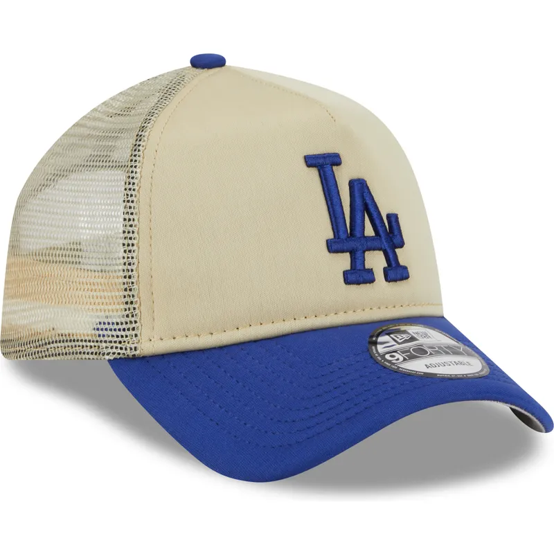 lippikset-kaareva-rekka-beige-snapback-9forty-a-frame-all-day-los-angeles-dodgers-mlb-new-era