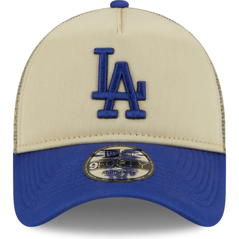 lippikset-kaareva-rekka-beige-snapback-9forty-a-frame-all-day-los-angeles-dodgers-mlb-new-era