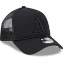 lippikset-kaareva-rekka-musta-snapback-9forty-a-frame-all-day-oakland-athletics-mlb-new-era