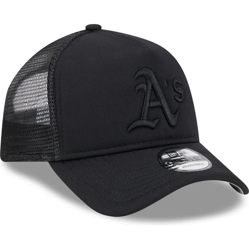 lippikset-kaareva-rekka-musta-snapback-9forty-a-frame-all-day-oakland-athletics-mlb-new-era