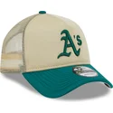 lippikset-kaareva-rekka-beige-snapback-9forty-a-frame-all-day-oakland-athletics-mlb-new-era