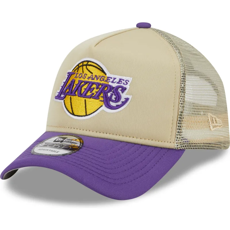 lippikset-kaareva-rekka-beige-snapback-9forty-a-frame-all-day-los-angeles-lakers-nba-new-era