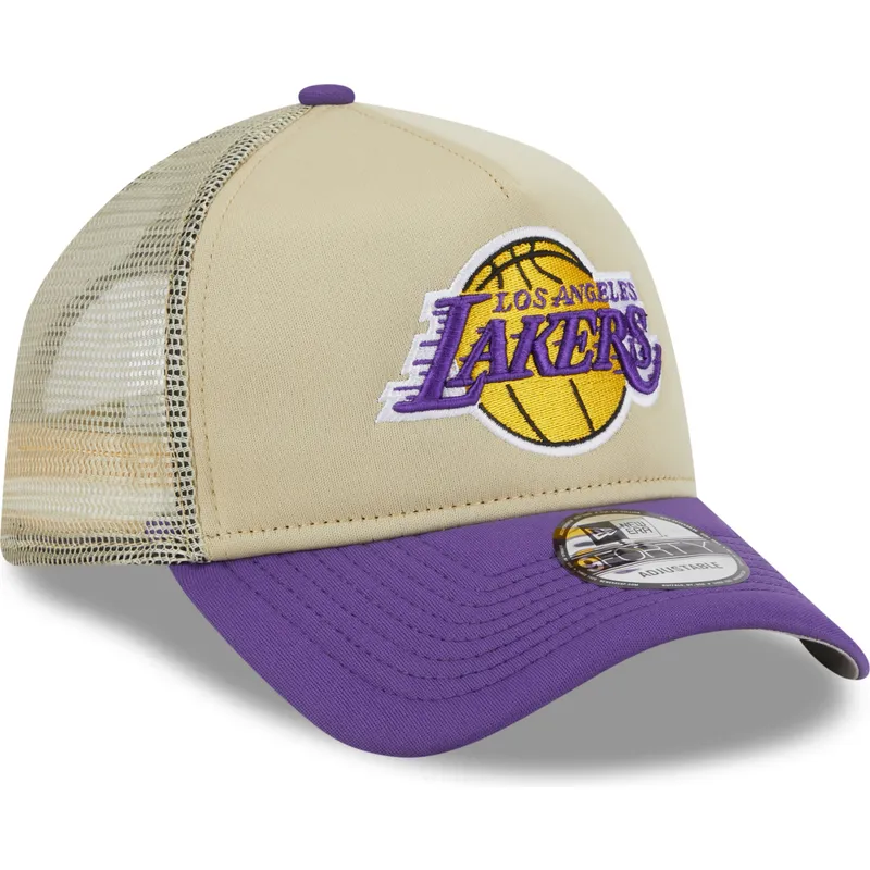 lippikset-kaareva-rekka-beige-snapback-9forty-a-frame-all-day-los-angeles-lakers-nba-new-era