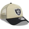 lippikset-kaareva-rekka-beige-snapback-9forty-a-frame-all-day-las-vegas-raiders-nfl-new-era