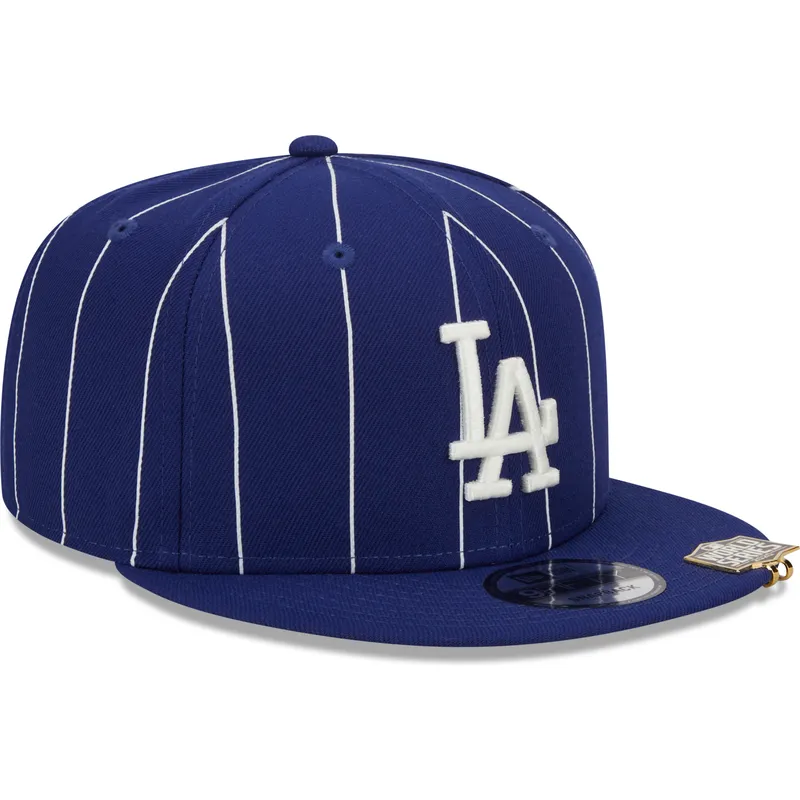 cap-littea-blue-snapback-9fifty-pinstripe-visor-clip-los-angeles-dodgers-mlb-new-era cap-littea-blue-snapback-9fifty-pinstripe-visor-clip-los-angeles-dodgers-mlb-new-era