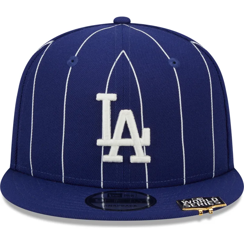 lippikset-littea-sininen-snapback-9fifty-pinstripe-visor-clip-los-angeles-dodgers-mlb-new-era
