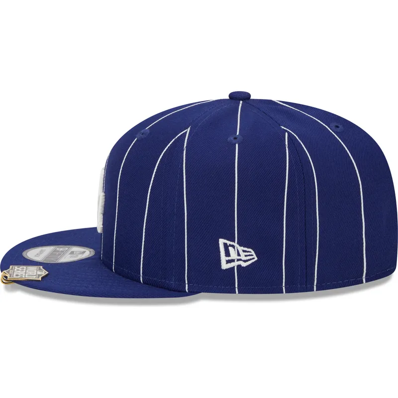 cap-littea-blue-snapback-9fifty-pinstripe-visor-clip-los-angeles-dodgers-mlb-new-era cap-littea-blue-snapback-9fifty-pinstripe-visor-clip-los-angeles-dodgers-mlb-new-era