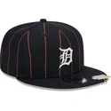 cap-littea-navy-blue-snapback-9fifty-pinstripe-visor-clip-detroit-tigers-mlb-new-era