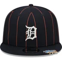 cap-littea-navy-blue-snapback-9fifty-pinstripe-visor-clip-detroit-tigers-mlb-new-era