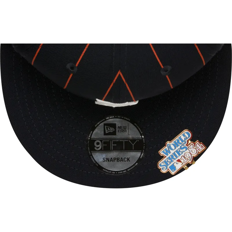 cap-littea-navy-blue-snapback-9fifty-pinstripe-visor-clip-detroit-tigers-mlb-new-era cap-littea-navy-blue-snapback-9fifty-pinstripe-visor-clip-detroit-tigers-mlb-new-era