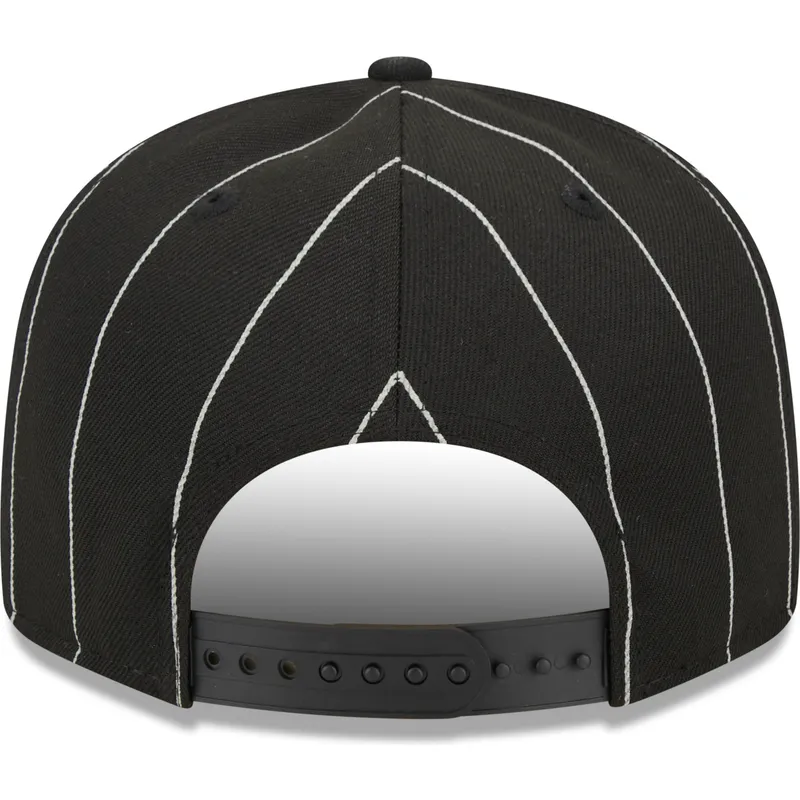 lippikset-littea-musta-snapback-9fifty-pinstripe-visor-clip-chicago-white-sox-mlb-new-era