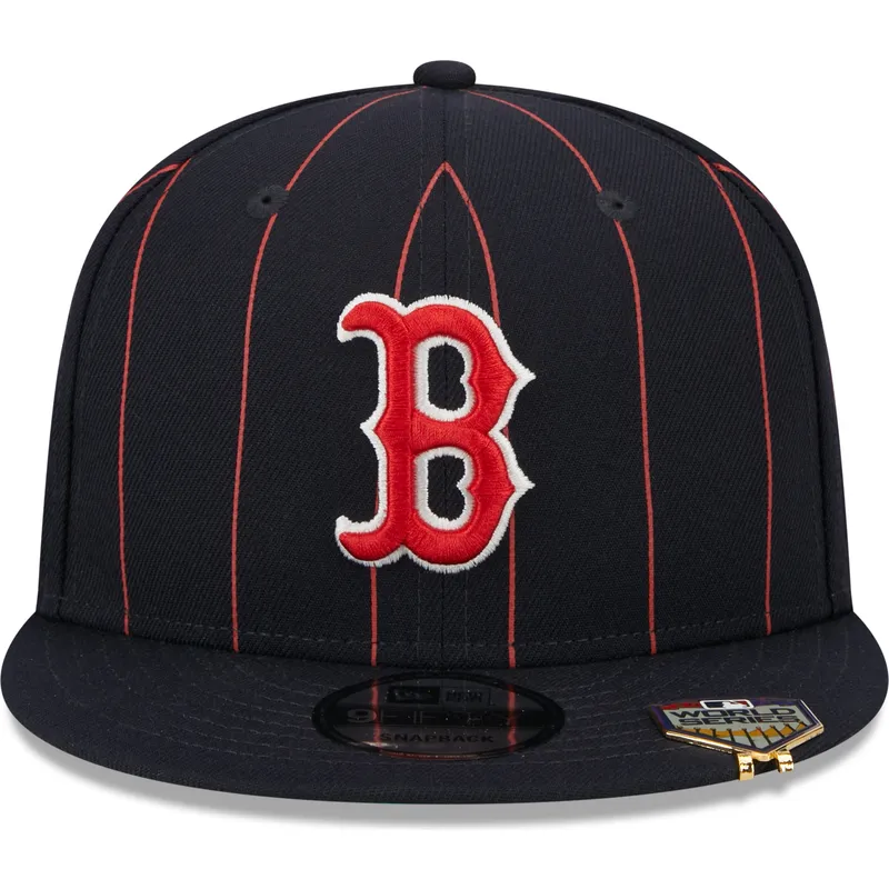 cap-littea-navy-blue-snapback-9fifty-pinstripe-visor-clip-boston-red-sox-mlb-new-era cap-littea-navy-blue-snapback-9fifty-pinstripe-visor-clip-boston-red-sox-mlb-new-era