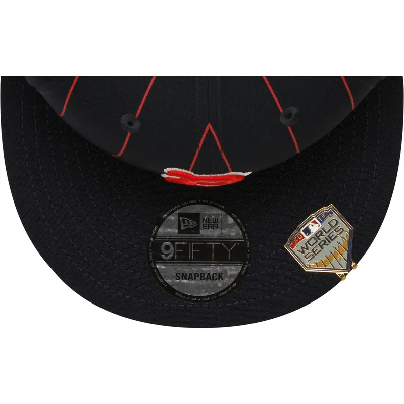cap-littea-navy-blue-snapback-9fifty-pinstripe-visor-clip-boston-red-sox-mlb-new-era cap-littea-navy-blue-snapback-9fifty-pinstripe-visor-clip-boston-red-sox-mlb-new-era