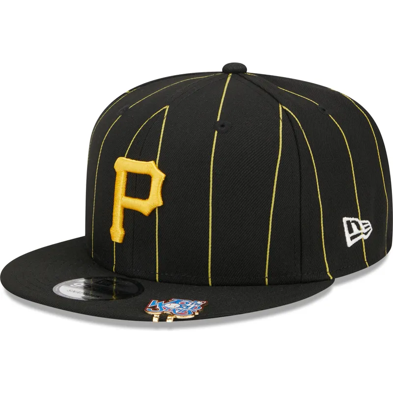 lippikset-littea-musta-snapback-9fifty-pinstripe-visor-clip-pittsburgh-pirates-mlb-new-era