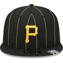 lippikset-littea-musta-snapback-9fifty-pinstripe-visor-clip-pittsburgh-pirates-mlb-new-era