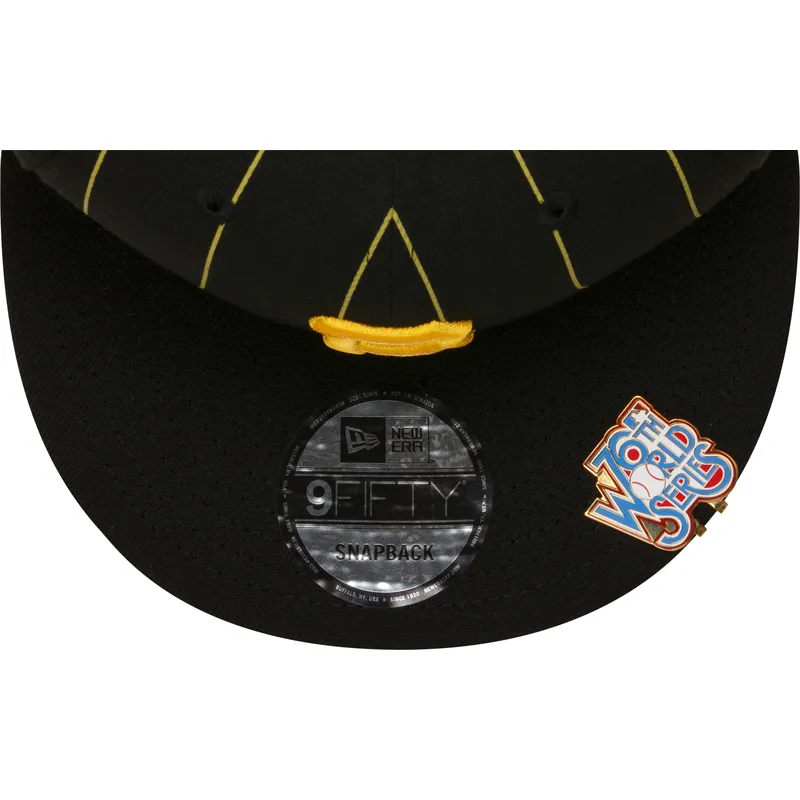 lippikset-littea-musta-snapback-9fifty-pinstripe-visor-clip-pittsburgh-pirates-mlb-new-era