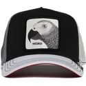 lippikset-kaareva-rekka-musta-snapback-bird-s-the-word-the-farm-goorin-bros