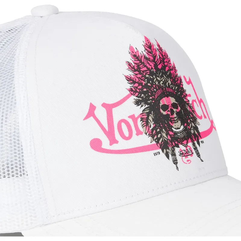 lippikset-kaareva-rekka-valkoinen-snapback-ind-w-von-dutch
