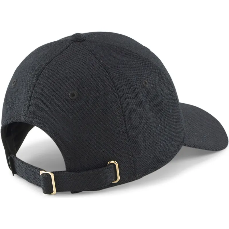 lippikset-kaareva-musta-saadettava-nauha-gold-metal-cat-puma