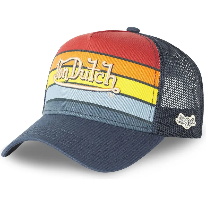 lippikset-kaareva-rekka-laivastonsininen-snapback-sun-von-dutch