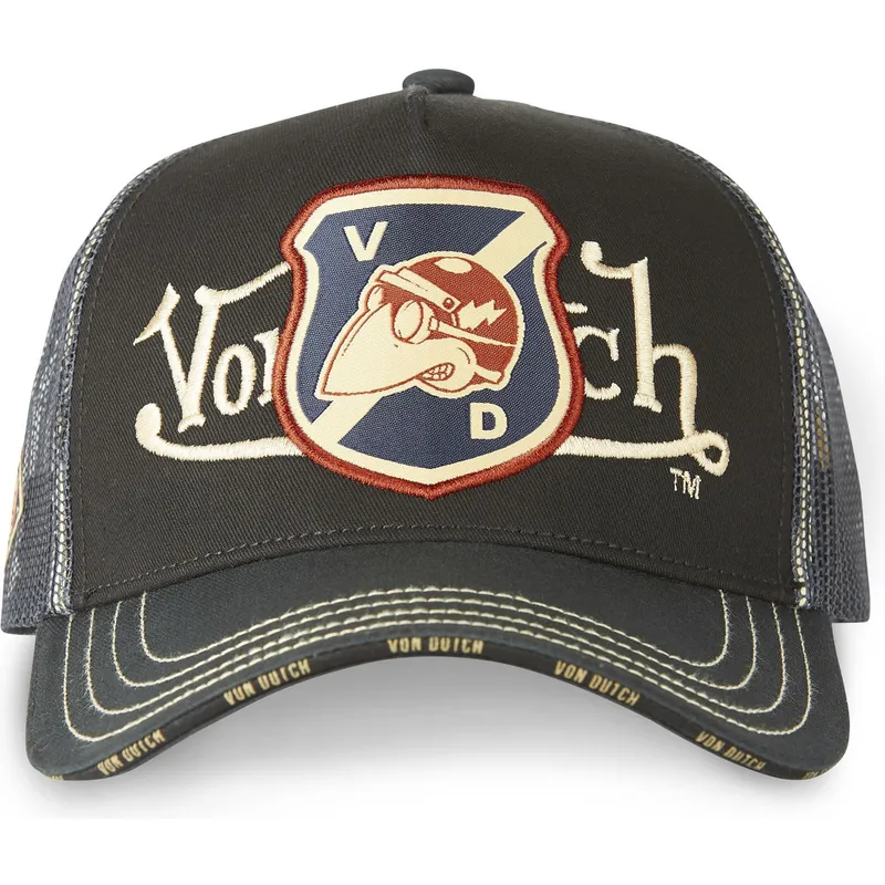 lippikset-kaareva-rekka-musta-snapback-vd-mic2-von-dutch
