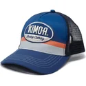 lippikset-kaareva-rekka-sininen-snapback-powered-by-kimoa