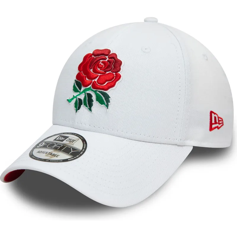 lippikset-kaareva-valkoinen-saadettava-nauha-9forty-core-england-rugby-rfu-new-era lippikset-kaareva-valkoinen-saadettava-nauha-9forty-core-england-rugby-rfu-new-era