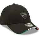 lippikset-kaareva-musta-saadettava-nauha-9forty-repreve-flag-sandwich-ducati-motor-motogp-new-era