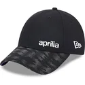 lippikset-kaareva-musta-saadettava-nauha-9forty-reflective-visor-aprilia-piaggio-new-era