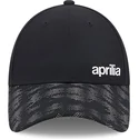 lippikset-kaareva-musta-saadettava-nauha-9forty-reflective-visor-aprilia-piaggio-new-era