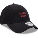 lippikset-kaareva-musta-saadettava-nauha-sempre-milan-9forty-needle-cord-ac-milan-serie-a-new-era