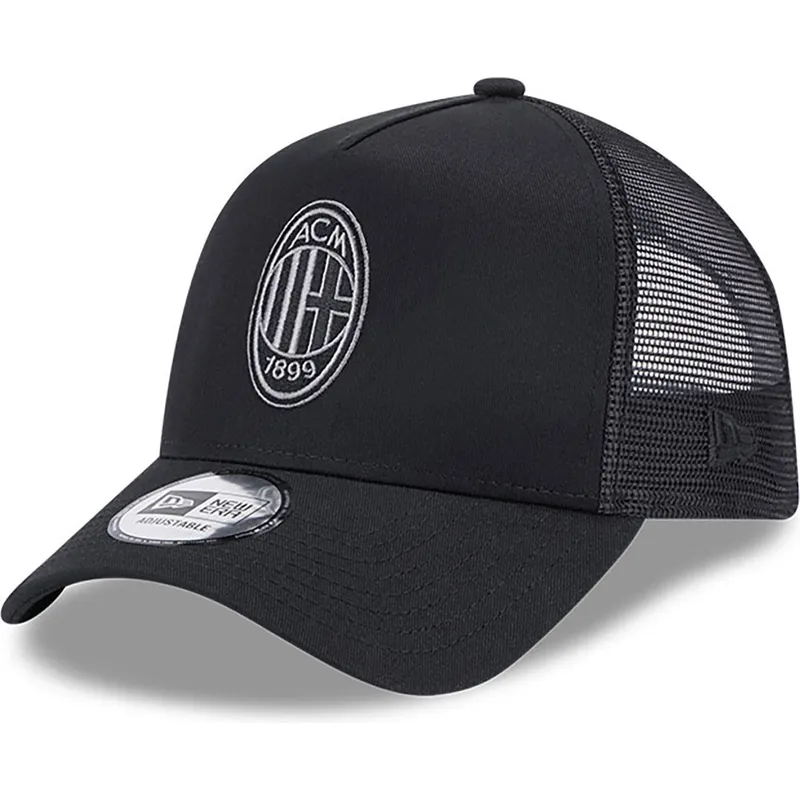 lippikset-kaareva-rekka-musta-snapback-a-frame-core-ac-milan-serie-a-new-era