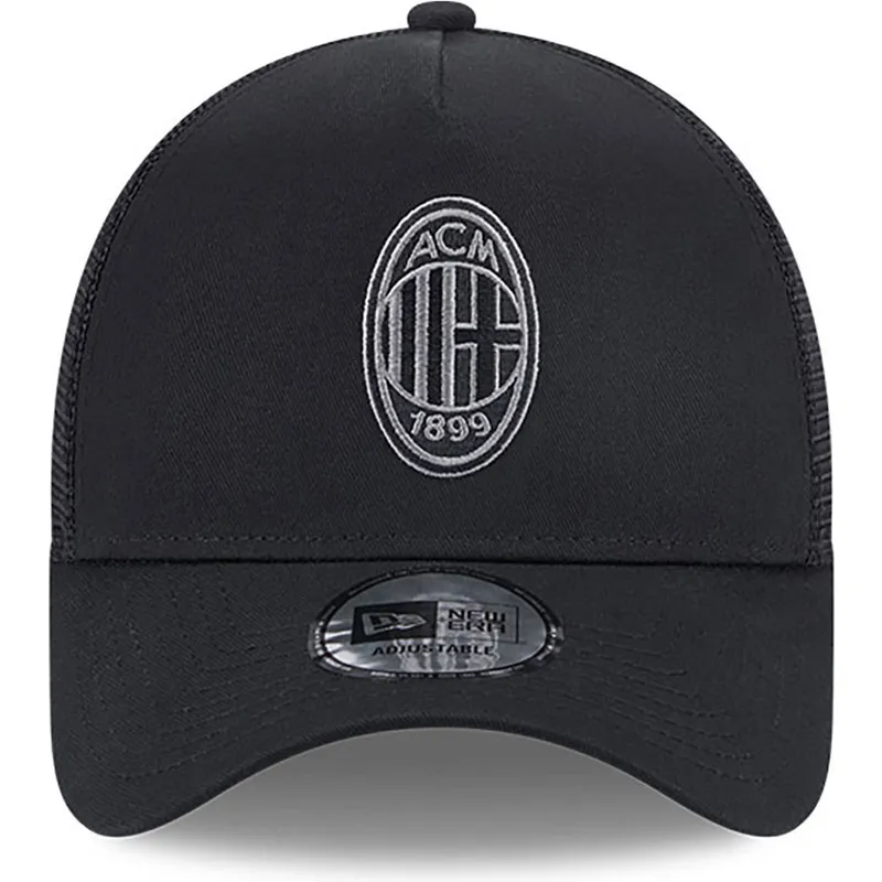 lippikset-kaareva-rekka-musta-snapback-a-frame-core-ac-milan-serie-a-new-era
