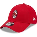 cap-kaareva-red-adjustable-strap-9forty-core-ac-milan-serie-a-new-era