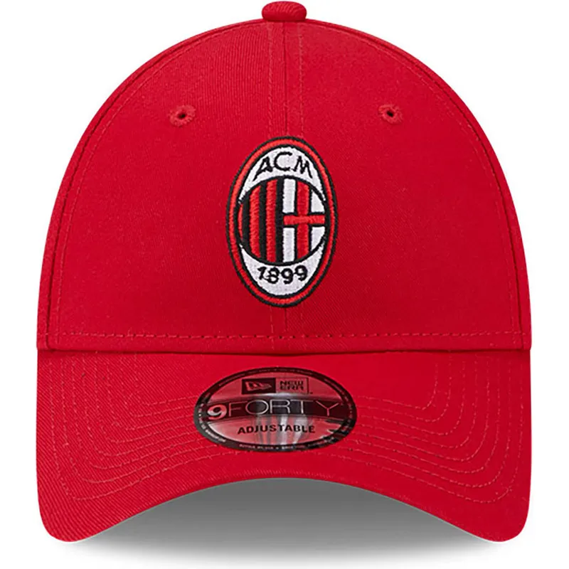 lippikset-kaareva-punainen-saadettava-nauha-9forty-core-ac-milan-serie-a-new-era lippikset-kaareva-punainen-saadettava-nauha-9forty-core-ac-milan-serie-a-new-era