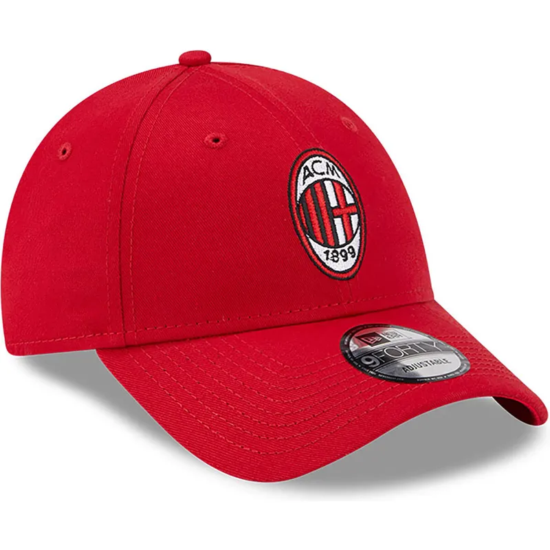 cap-kaareva-red-adjustable-strap-9forty-core-ac-milan-serie-a-new-era cap-kaareva-red-adjustable-strap-9forty-core-ac-milan-serie-a-new-era