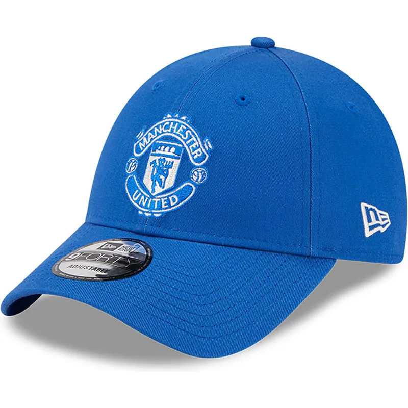 lippikset-kaareva-sininen-saadettava-nauha-9forty-seasonal-manchester-united-football-club-premier-league-new-era lippikset-kaareva-sininen-saadettava-nauha-9forty-seasonal-manchester-united-football-club-premier-league-new-era