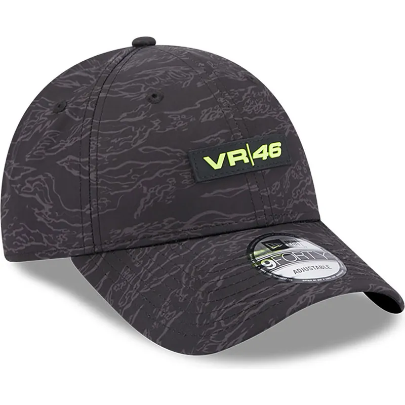 lippikset-kaareva-musta-saadettava-nauha-9forty-all-over-print-valentino-rossi-vr46-motogp-new-era
