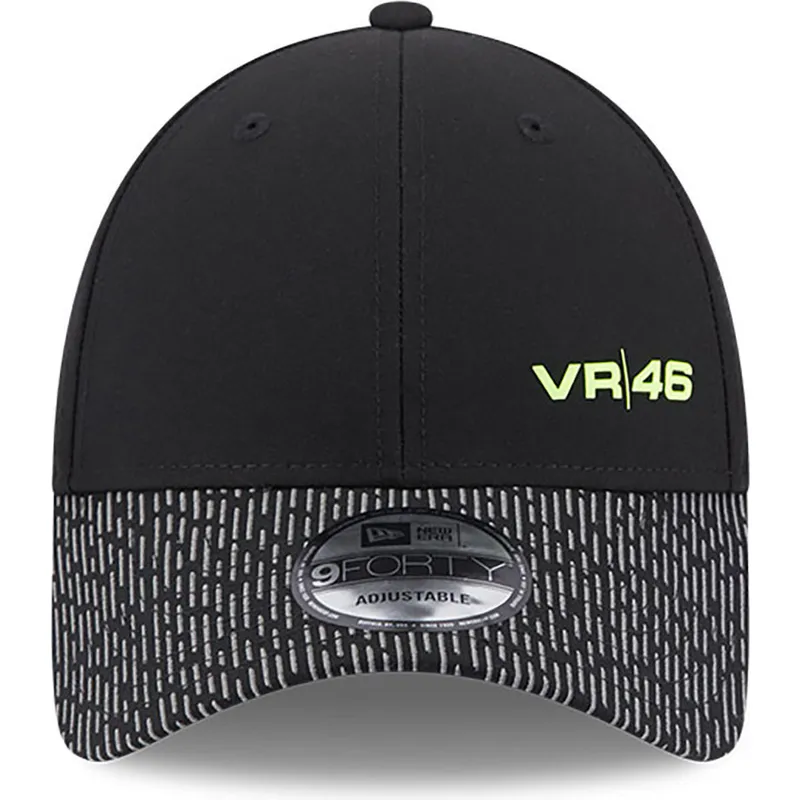lippikset-kaareva-musta-saadettava-nauha-9forty-reflective-visor-valentino-rossi-vr46-motogp-new-era