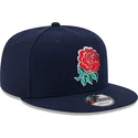 lippikset-littea-sininen-snapback-9fifty-wool-england-rugby-rfu-new-era