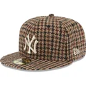 lippikset-littea-ruskea-istuva-59fifty-harris-tweed-new-york-yankees-mlb-new-era