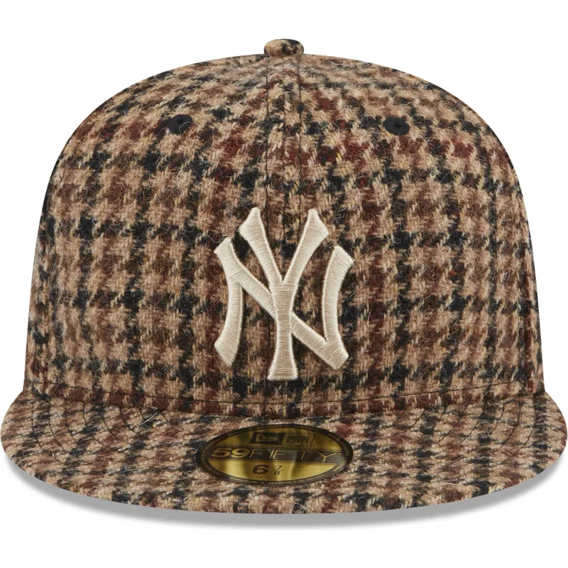 lippikset-littea-ruskea-istuva-59fifty-harris-tweed-new-york-yankees-mlb-new-era