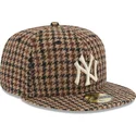 lippikset-littea-ruskea-istuva-59fifty-harris-tweed-new-york-yankees-mlb-new-era