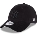 lippikset-kaareva-musta-saadettava-nauha-9forty-cord-new-york-yankees-mlb-new-era