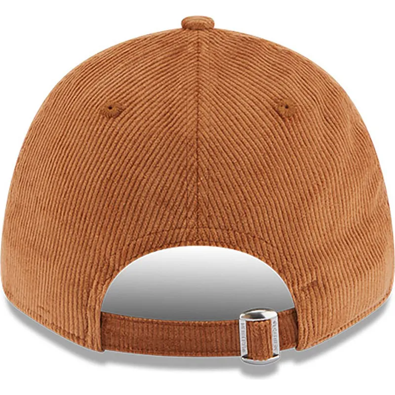 lippikset-kaareva-ruskea-saadettava-nauha-9forty-cord-new-york-yankees-mlb-new-era