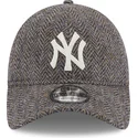 lippikset-kaareva-harmaa-saadettava-nauha-9twenty-tweed-pack-new-york-yankees-mlb-new-era