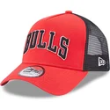 lippikset-kaareva-rekka-punainen-snapback-a-frame-team-script-chicago-bulls-nba-new-era