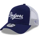 lippikset-kaareva-rekka-sininen-snapback-a-frame-team-script-los-angeles-dodgers-mlb-new-era