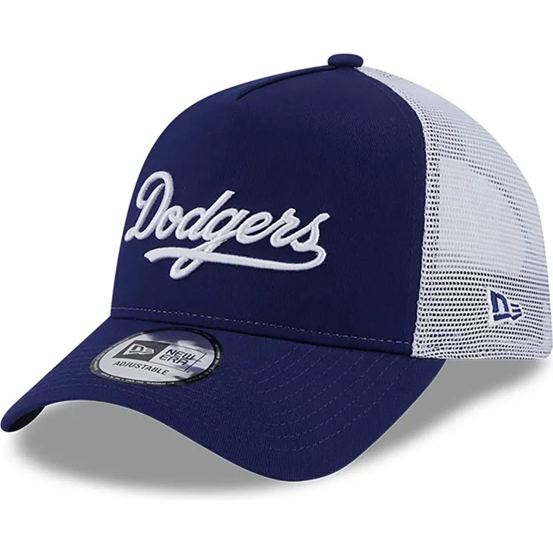 lippikset-kaareva-rekka-sininen-snapback-a-frame-team-script-los-angeles-dodgers-mlb-new-era